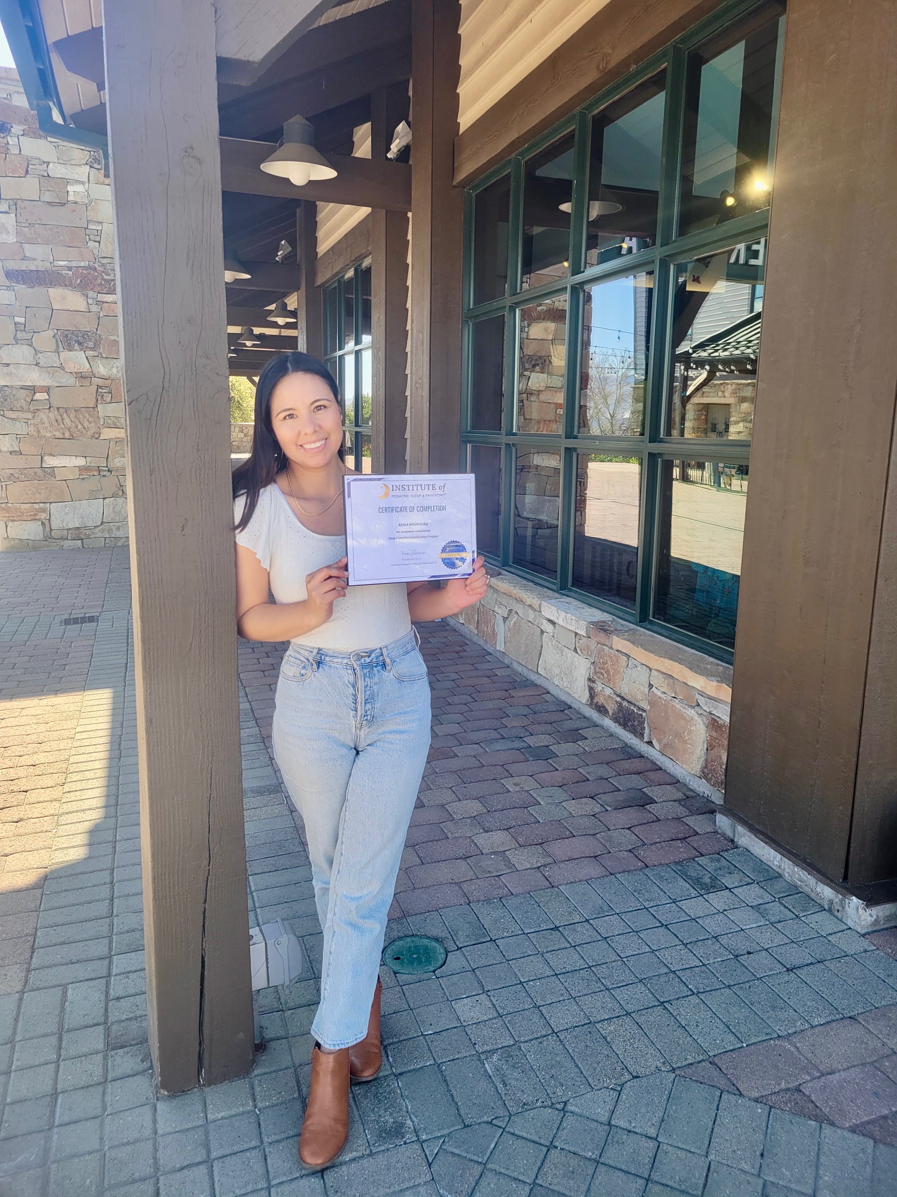 Kenia Rodriguez, certified pediatric sleep consultant